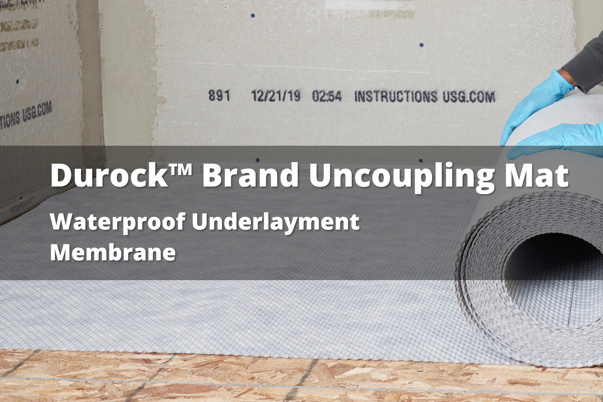 Introducing Durock™ Uncoupling Mat – Boone Distributors, Inc.